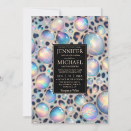 Exotic Posh Wedding Invitation 招待状