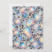 Exotic Posh Wedding Invitation 招待状 (裏面)