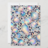 Exotic Posh Wedding Pre-Filled Thank You Cards 招待状 (裏面)