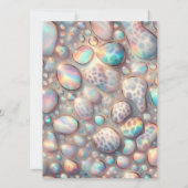 Exotic Posh Wedding Pre-Filled Thank You Cards 招待状 (裏面)