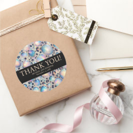 Exotic Posh Wedding Stickers ラウンドシール