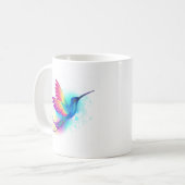 Exotic Rainbow Hummingbird コーヒーマグカップ (正面左)