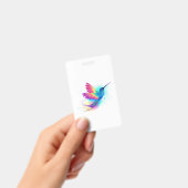 Exotic Rainbow Hummingbird バッジ (手持ち)
