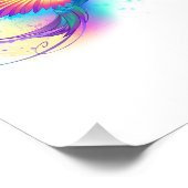 Exotic Rainbow Hummingbird フォトプリント (角)
