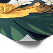 Exotic Shorthair In Bathtub Poster, Funny Cat ポスター (角)