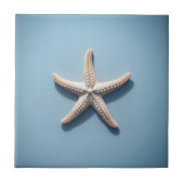 Exotic Starfish with Blue Blackground タイル (正面)
