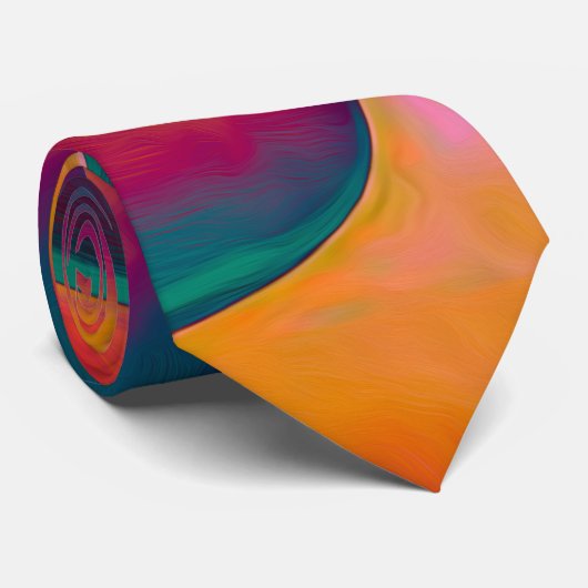 "Exotic Succulent Pop Art" ネクタイ (ロール)