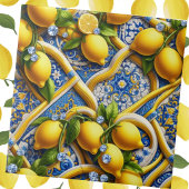 Exotic Tile Accents | Moroccan Mediterranean Lemon タイル