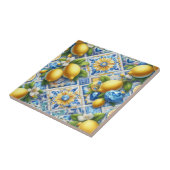 Exotic Tile Accents | Morrocan Mediterranean Lemon タイル (側面)