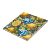 Exotic Tile Accents | Morrocan Mediterranean Lemon タイル (側面)