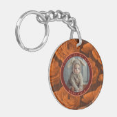 Exotic Valentine Gifts For Men Photo Ranunculus キーホルダー (正面左)