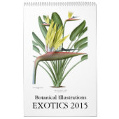 Exotics 2015年 カレンダー (カバー)