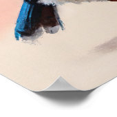 Exotischer Vogel: Kunstwerk für Naturfreunde. ポスター (角)