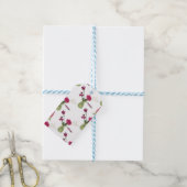 Exotisches Blumenarrangement im Glas ギフトタグ (より糸付き)