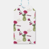 Exotisches Blumenarrangement im Glas ギフトタグ (正面)