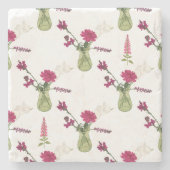 Exotisches Blumenarrangement im Glas ストーンコースター (正面)