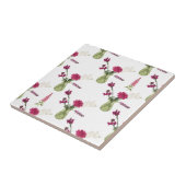 Exotisches Blumenarrangement im Glas タイル (側面)