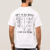 EXP/001エヴァPRODIGALITAS -白(FRONT&REAR) 2 Tシャツ (裏面)