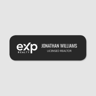 EXP Realty Name Tag 名札