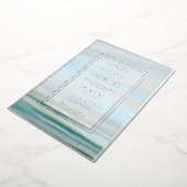 Exp Wedding Invite写真テンプレート 箔シーズンカード (回転した状態)