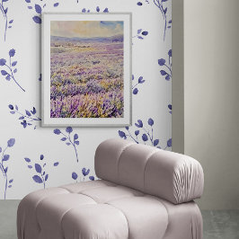 Expansive Lavender Field  フォトプリント