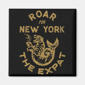 Expat Roar For New York  マグネット (正面)