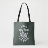 Expat Roar for New York (Green) トートバッグ (正面)