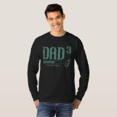 Expectant dad Dad to be Future Dad 3rd child Tシャツ (正面フル)
