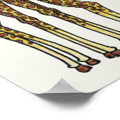 Expectant Giraffe Family (April and Oliver) ポスター (角)