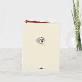 Expectant Mother Mary Magnificat Scripture シーズンカード (裏面)