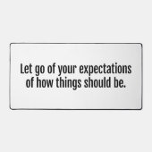 Expectationsデスクマット デスクマット (正面)