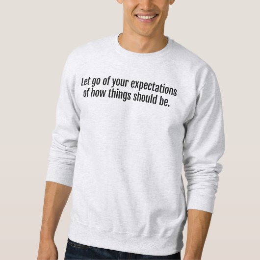 Expectations Men's Basic Sweatshirt スウェットシャツ (正面)