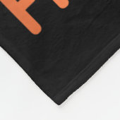 Expecting A Little Fire Horse Cute Funny Maternity フリースブランケット (角)