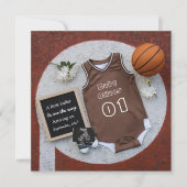 Expecting Baby Sports Pregnancy announcement card  案内状 (正面)