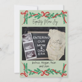 Expecting More Joy Holiday Card シーズンカード