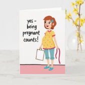 Expecting Mothers Day Joy Card カード (黄色い花)
