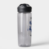 Expecto Patronum Vintage Silhouette Graphic ウォーターボトル (正面)