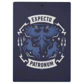 Expecto Patronum Vintage Silhouette Graphic クリップボード (裏面)