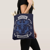 Expecto Patronum Vintage Silhouette Graphic トートバッグ (クローズアップ)
