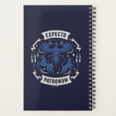 Expecto Patronum Vintage Silhouette Graphic プランナー手帳 (裏面)