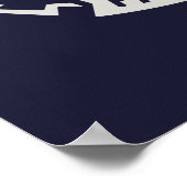 Expecto Patronum Vintage Silhouette Graphic ポスター (角)