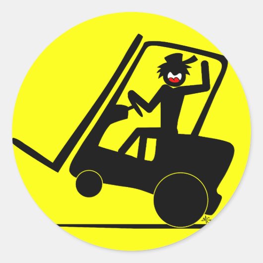 EXPEDITERの男38 ラウンドシール (正面)