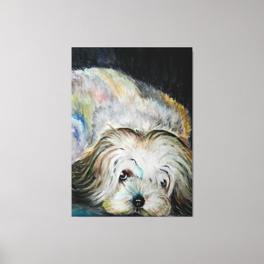 Expensive Pet Dog Canvas Print 絵画 -'s キャンバスプリント (正面)
