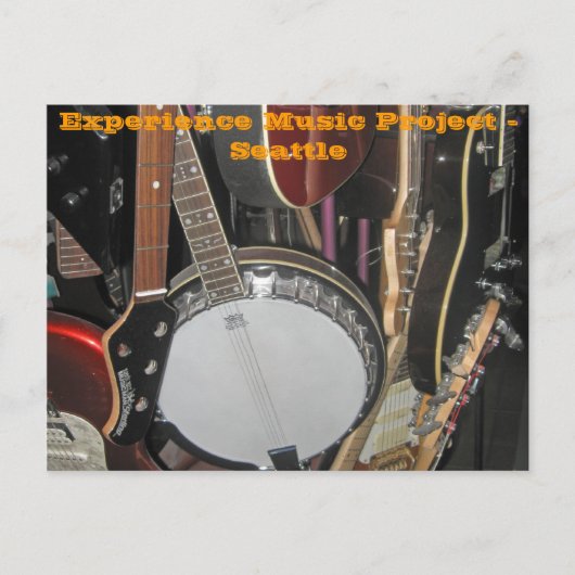 Experience Music Project – シアトル ポストカード (正面)