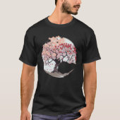 Experience the Wonder of Nature with a Cherry Blos Tシャツ (正面)