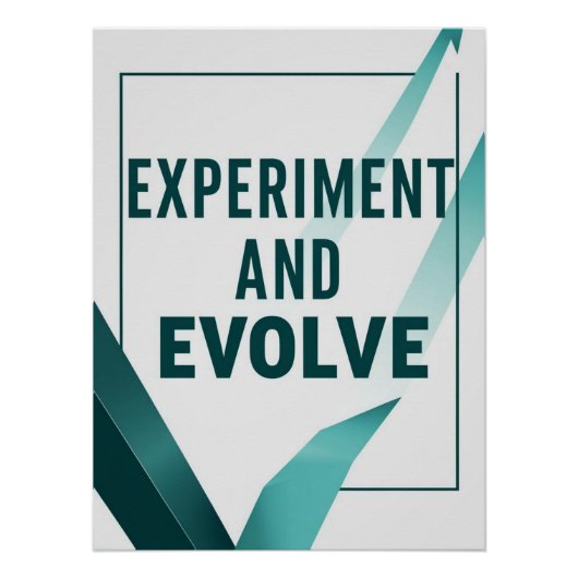 Experiment And Evolve オプション2 ポスター (正面)