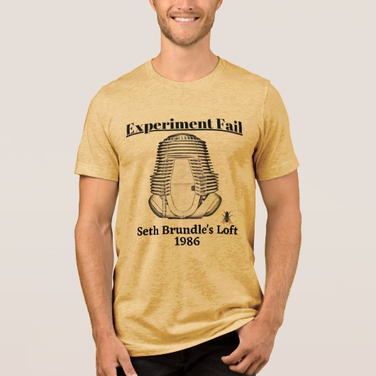 Experiment Fail Men's Bella+Canvas トライブレンドＴシャツ (正面)