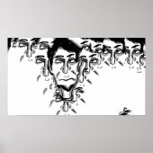 Experimental cartoon art ポスター (正面)