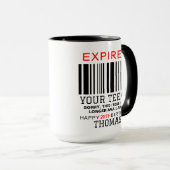 Expired Your Teens  Personalized, 20th Birthday  マグカップ (正面右)