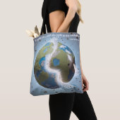 Exploding Earth HPT tote bag トートバッグ (クローズアップ)